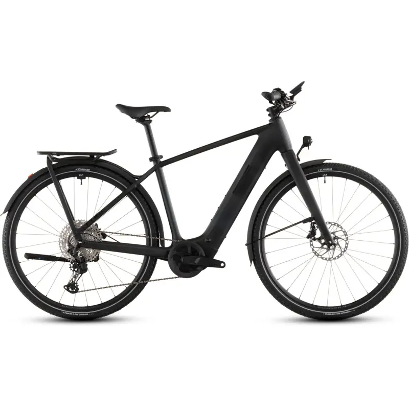 Balfes Bikes Cube Kathmandu Hybrid c:62 SLX 400x Electric Hybrid Bike 2026 in Liquid Black | Free postage over £30, £10 off first order, price match & 0% finance.
