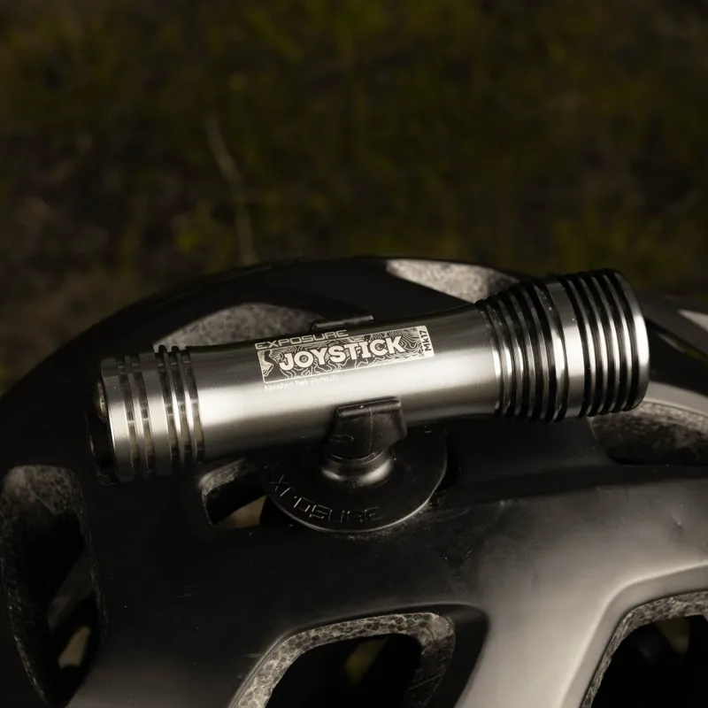 Exposure Joystick Mk17 LED Front Light in Gun Metal Black with Helmet/Bar Mounts-1