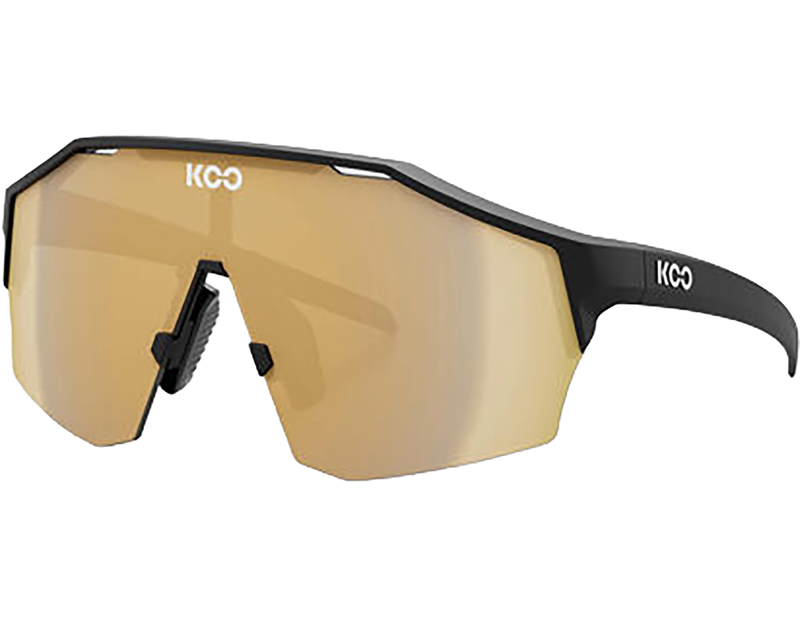 Balfes Bikes Koo Alibi Sunglasses in Black Matt/Gold Mirror | Free postage over £30, £10 off first order, price match & 0% finance.