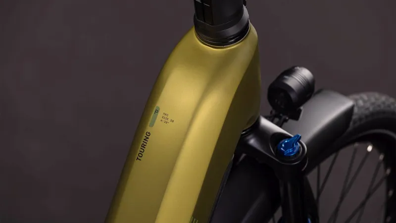 Cube Touring Hybrid Pro 800 EE Electric Hybrid Bike 2026 in Goldenlime/Black-1