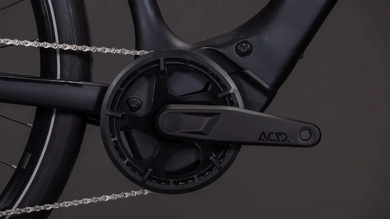 Cube Editor Hybrid Pro 400x Trapeze Electric Hybrid Bike 2026 in Coal/Prism-4