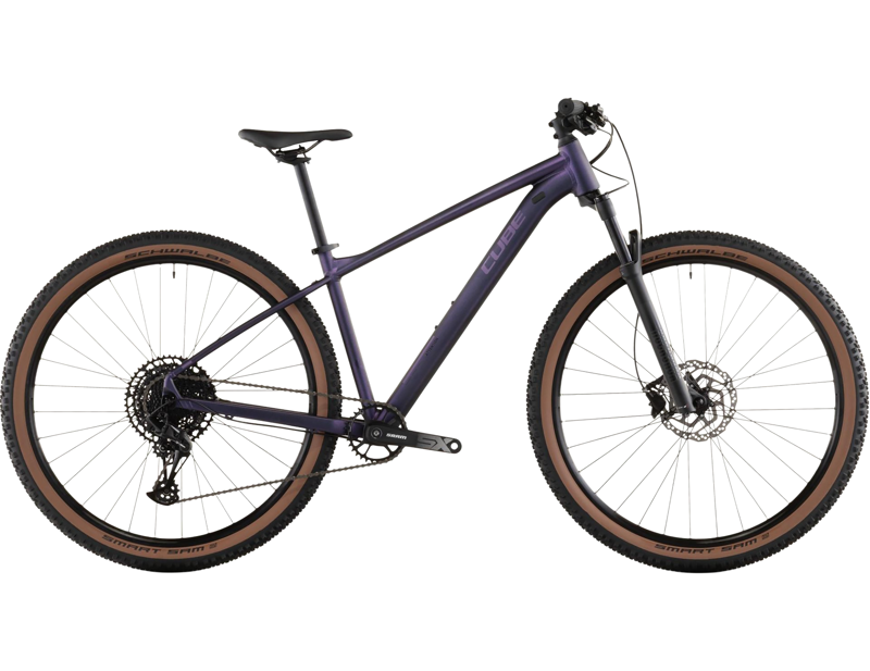 Cube Attention SLX Hardtail Mountain Bike 2026 in Purplegalaxy/Black