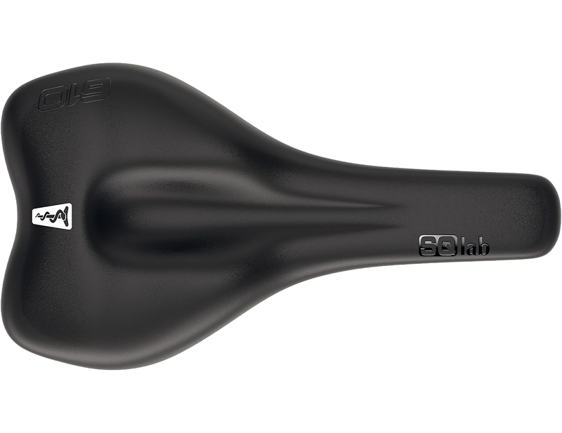 SQlab 610 M-D Line Active 2.1 Saddle in Black-2