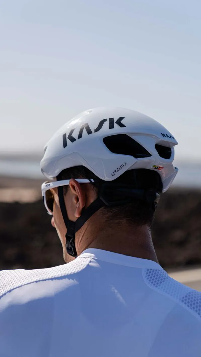 Kask Utopia Y WG11 Helmet in White-3