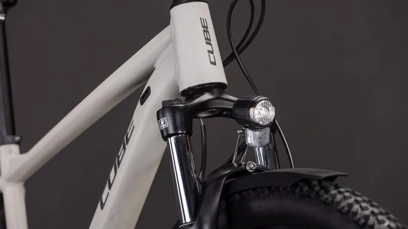 Cube Aim Pro FE Hardtail Mountain Bike 2026 in Greige/Titan-4