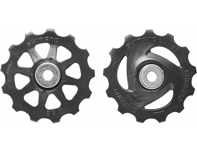 Shimano Tourney RD-TX35 tension and guide pulley set in Black