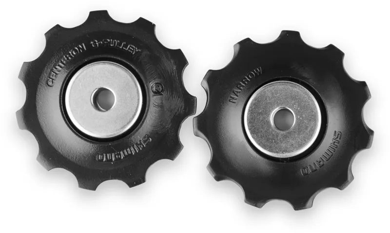 Shimano Alivio RD-M430 Tension Pulley Set in Black/ Silver