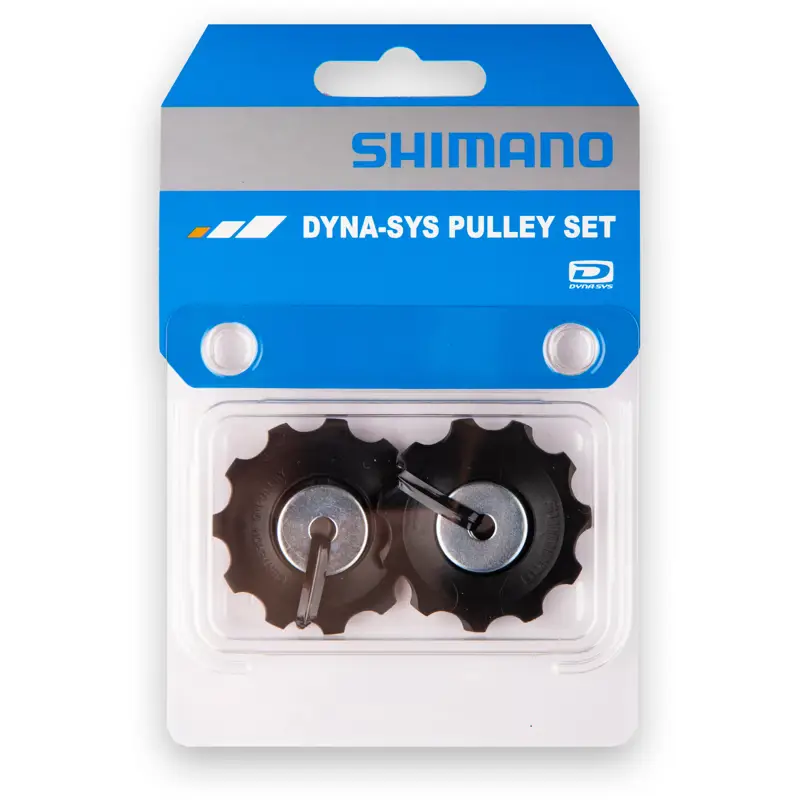 Balfes Bikes Shimano RD-M593 Tension and Guide Pulley Set in Black/ Silver | Free postage over £30, £10 off first order, price match & 0% finance.