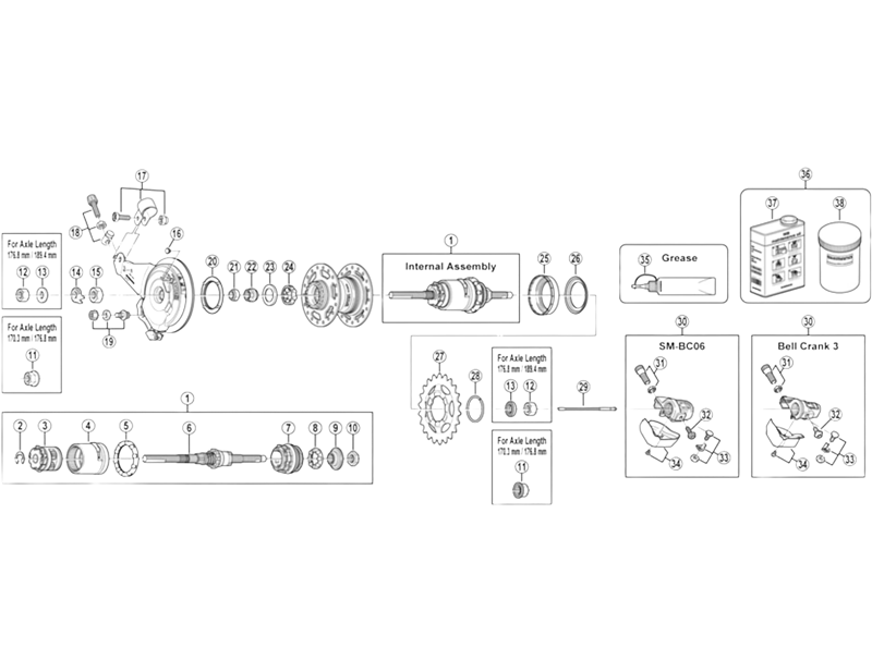 Balfes Bikes Shimano SG-3C40 Nexus right hand dust cap A | Free postage over £30, £10 off first order, price match & 0% finance.