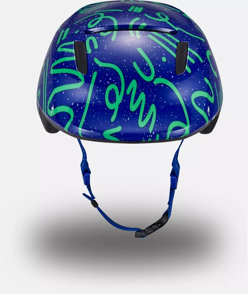 Specialized Mio 2 Kids Helmet in Sapphire / Electric Green-2