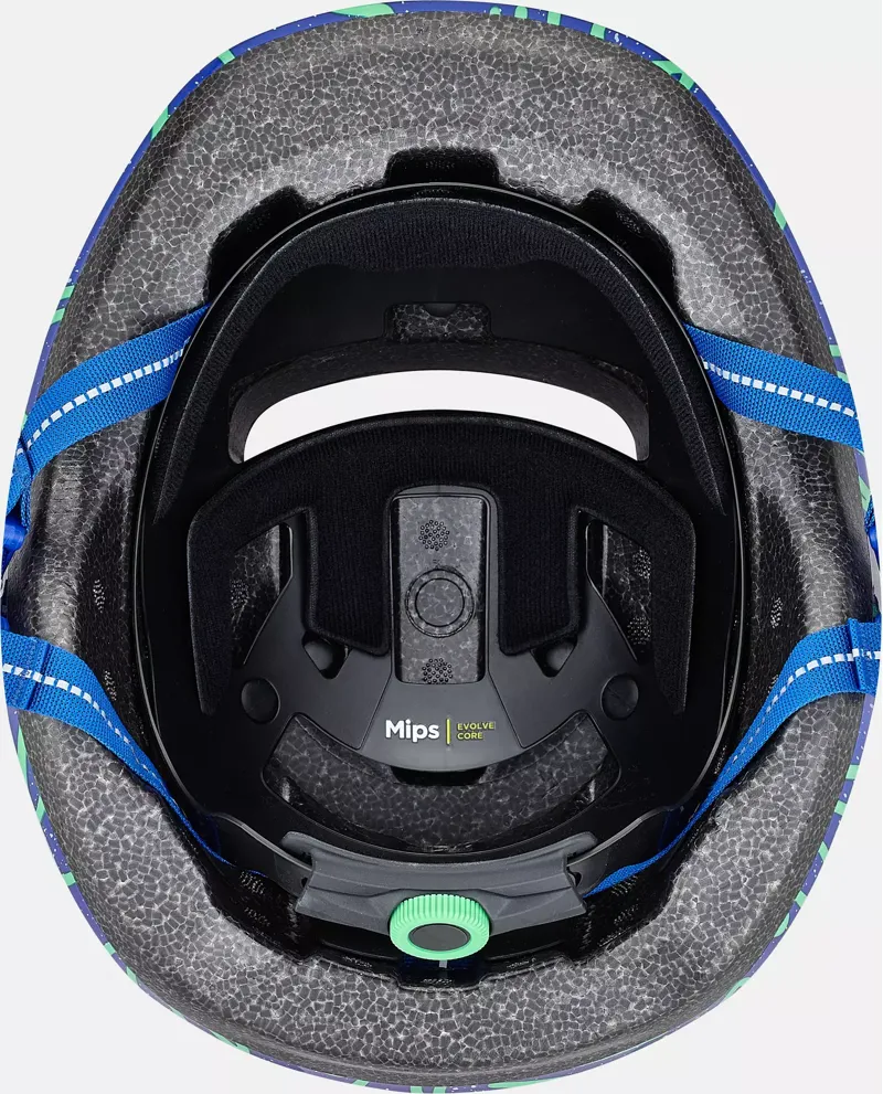 Specialized Mio 2 Kids Helmet in Sapphire / Electric Green-6