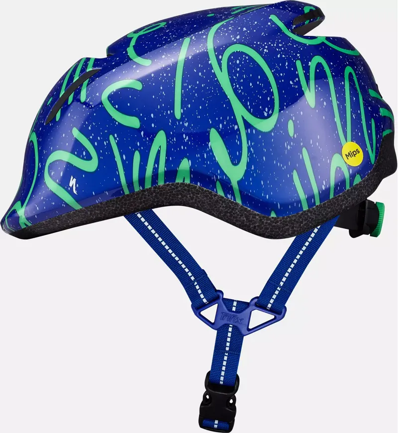 Specialized Mio 2 Kids Helmet in Sapphire / Electric Green-1