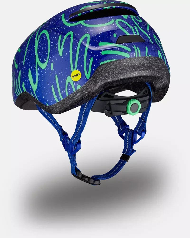 Specialized Mio 2 Kids Helmet in Sapphire / Electric Green-4
