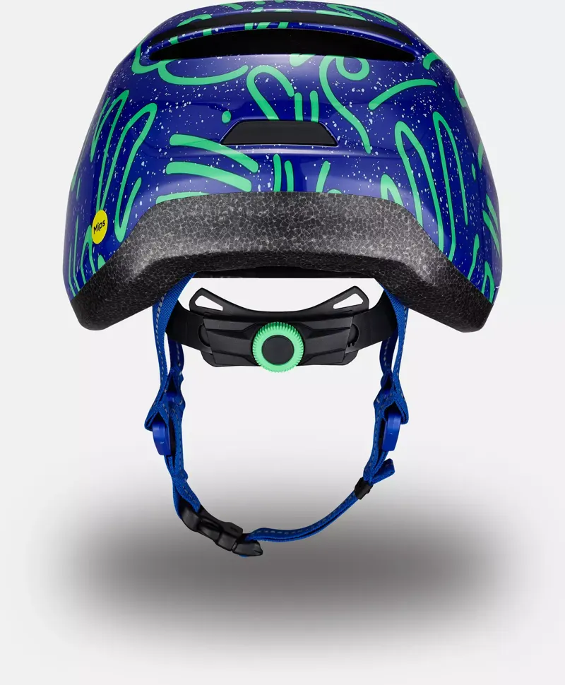 Specialized Mio 2 Kids Helmet in Sapphire / Electric Green-3