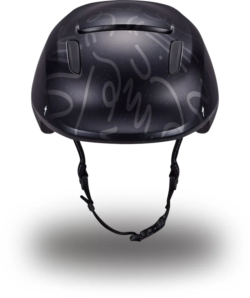 Specialized Mio 2 Kids Helmet in Black / Smoke Graphic-2