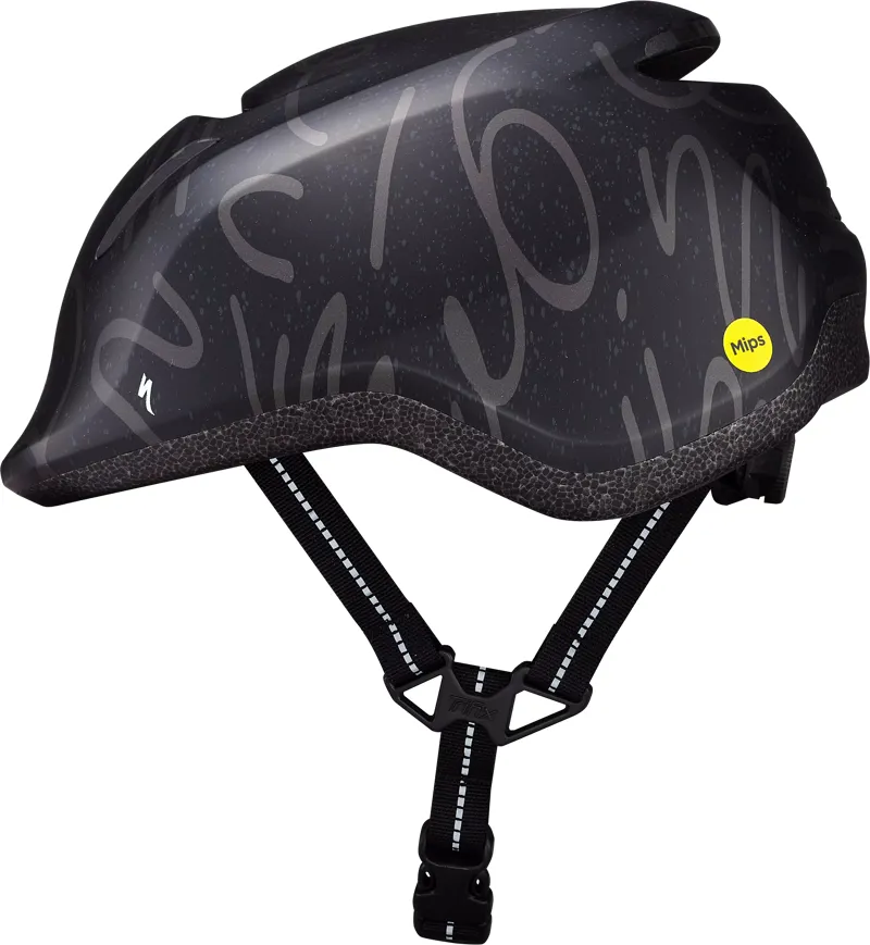 Specialized Mio 2 Kids Helmet in Black / Smoke Graphic-1
