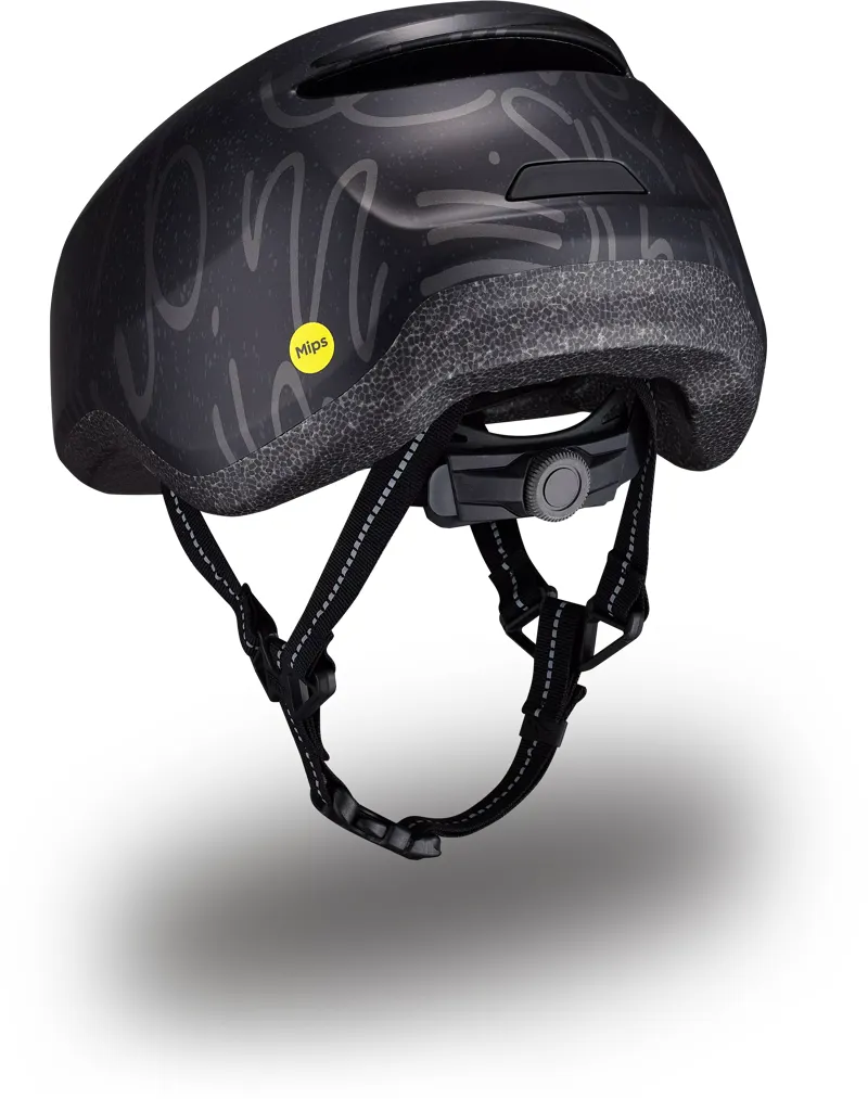 Specialized Mio 2 Kids Helmet in Black / Smoke Graphic-4