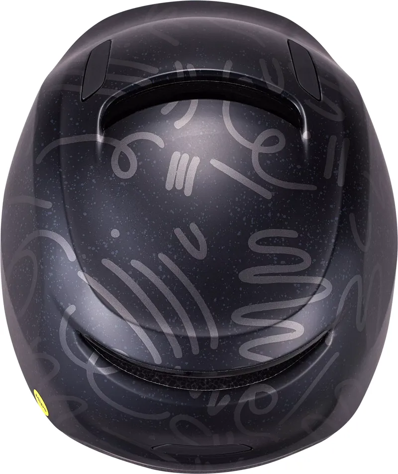 Specialized Mio 2 Kids Helmet in Black / Smoke Graphic-5