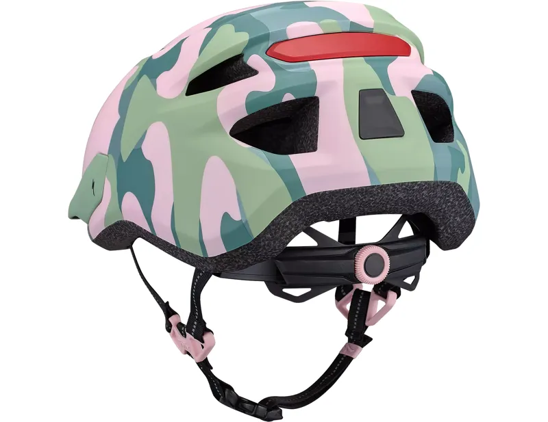 Specialized Shuffle 2 LED Kid's Helmet 49-55 cm in Camo Green/Pink-3
