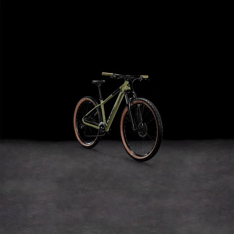 Cube Aim Race Mountain Bike 2024 in Olive Black-7