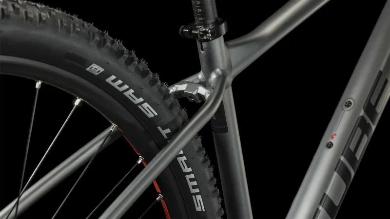 Cube Aim EX Mountain Bike 2024 in Grey Red-2