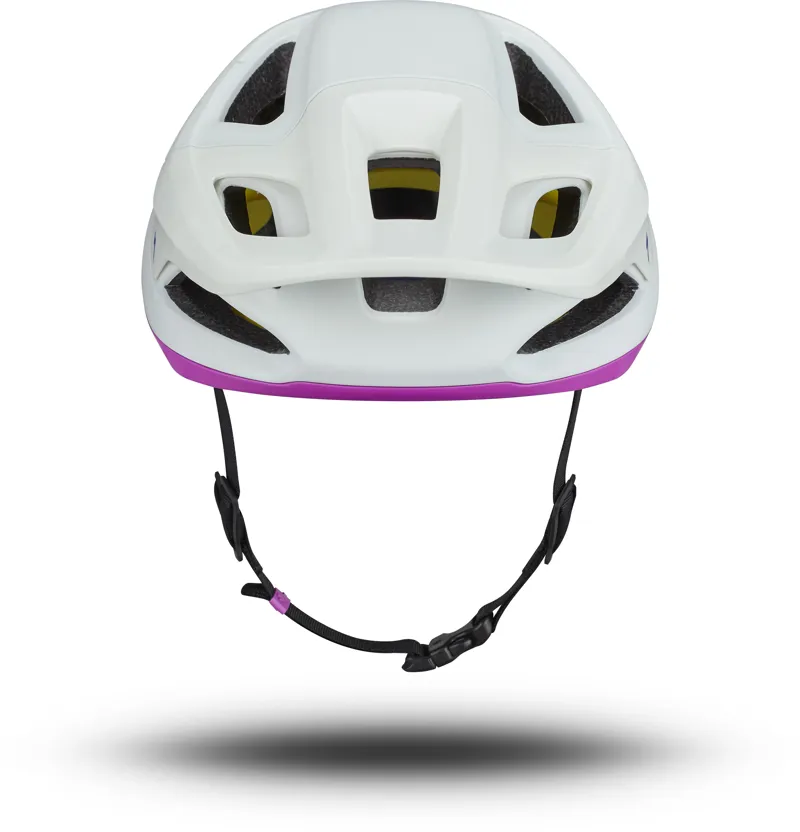 Specialized Camber MTB Helmet in White Dune and Purple Orchid-1