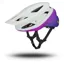 Specialized Camber MTB Helmet in White Dune and Purple Orchid