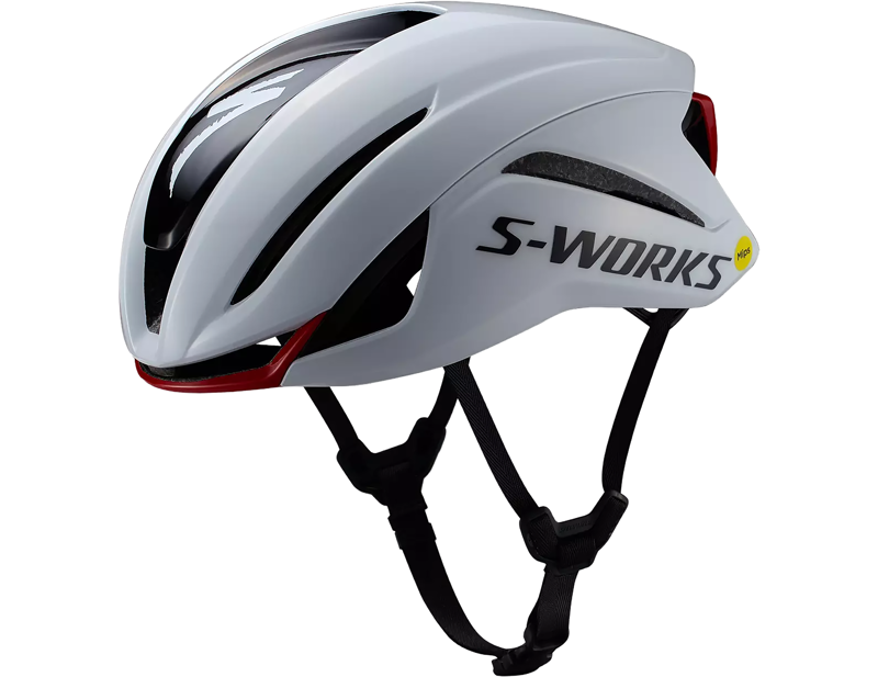 Specialized S-Works Evade 4 Helmet in White/Red