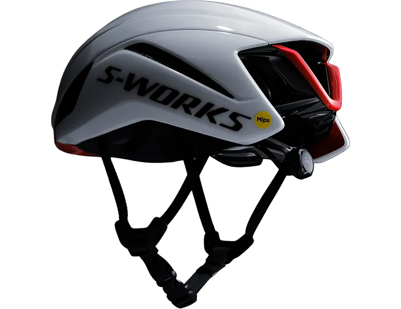 Specialized S-Works Evade 4 Helmet in White/Red-1