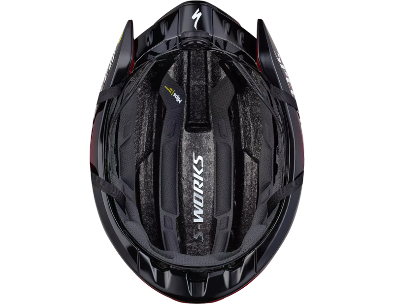 Specialized S-Works Evade 4 LTD Built for Legends MIPS Road Helmet in Race Red Vapour-6