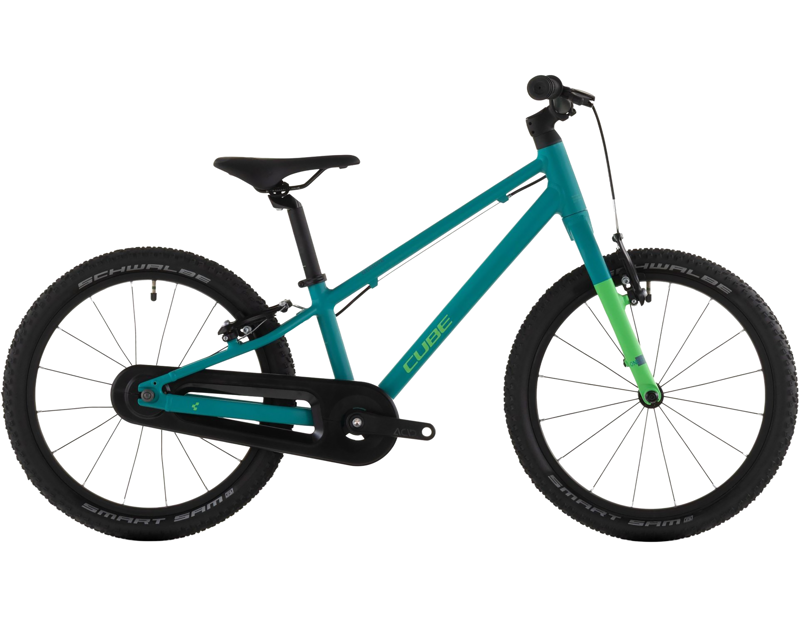 Balfes Bikes Cube Numove 180 18 Inch Wheel Kids Bike 2026 in Seagreen | Free postage over £30, £10 off first order, price match & 0% finance.