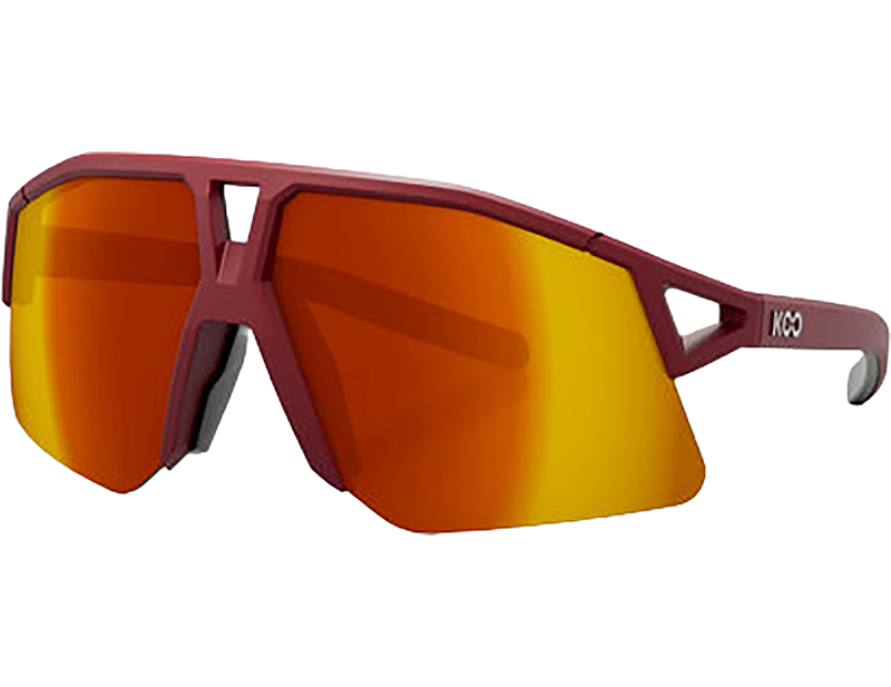 Balfes Bikes Koo Hype Sunglasses in Dark Red Matt/Red Mirror | Free postage over £30, £10 off first order, price match & 0% finance.