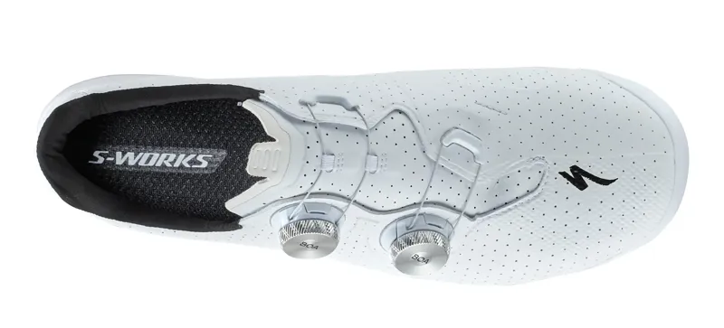 EX DISPLAY Specialized S-Works Torch Road Cycling Shoe 43.5 in White-4