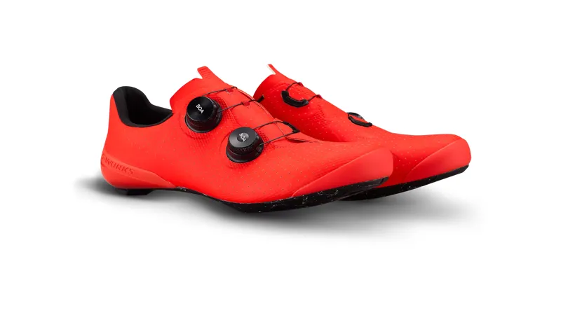 Specialized S-Works Torch Road Cycling Shoe in Fiery Red/Black-1
