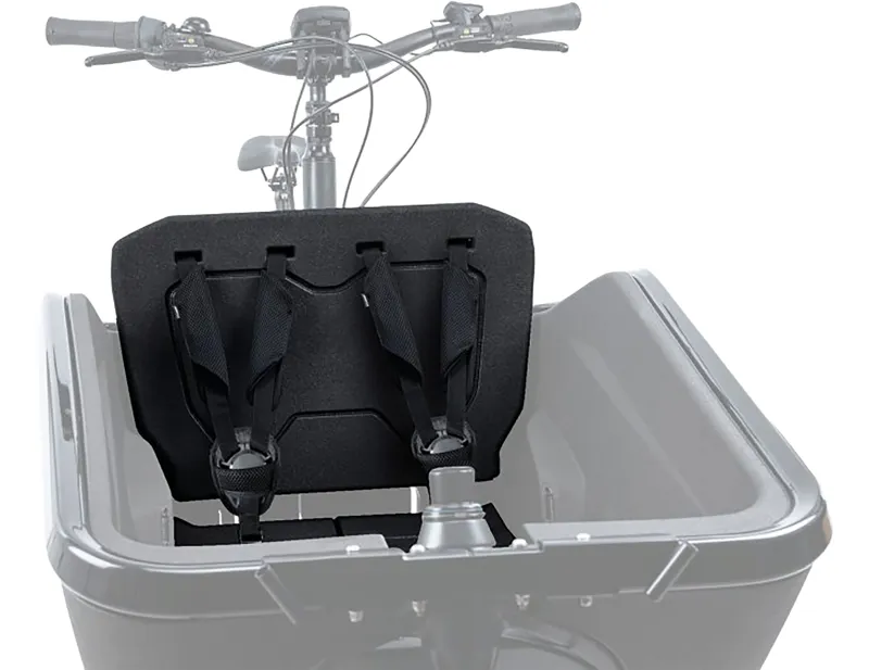 Balfes Bikes Cube cargo seat 2.0 in Black | Free postage over £30, £10 off first order, price match & 0% finance.