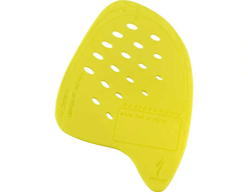 Specialized Body Geometry Internal Wedges Gen 2 2-Pack in Yellow/Valgus