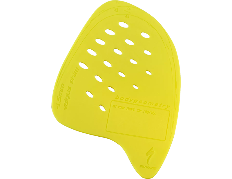 Specialized Body Geometry Internal Wedges Gen 2 - 2 Pack in Yellow/Valgus