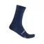 Castelli Como 20 Thermal Sock in Belgian Blue