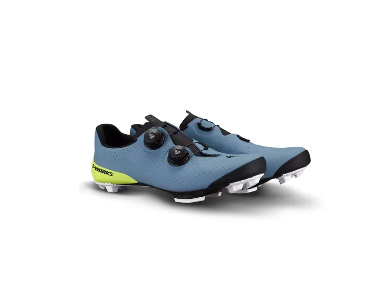 Specialized S-Works Recon Gravel and Mountain BIke Shoe In Grey Blue-1