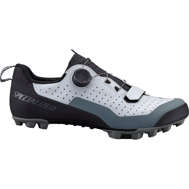 Balfes Bikes Specialized RECON 2.0 Gravel and Mountain Bike Shoe In Dove Grey/Crushed Emerald | Free postage over £30, £10 off first order, price match & 0% finance.