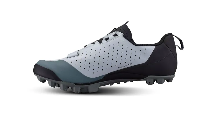 Specialized RECON 2.0 Gravel and Mountain Bike Shoe In Dove Grey/Crushed Emerald-2