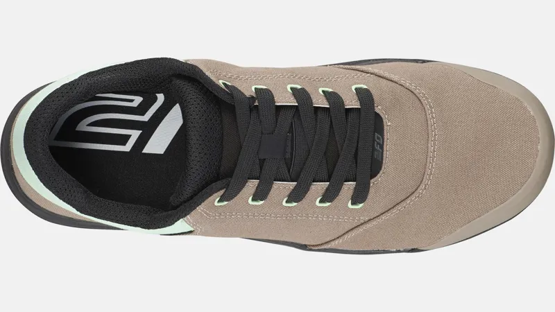 Specialized 2FO Roost Canvas Mountain Bike Shoes in Taupe/Oasis-2