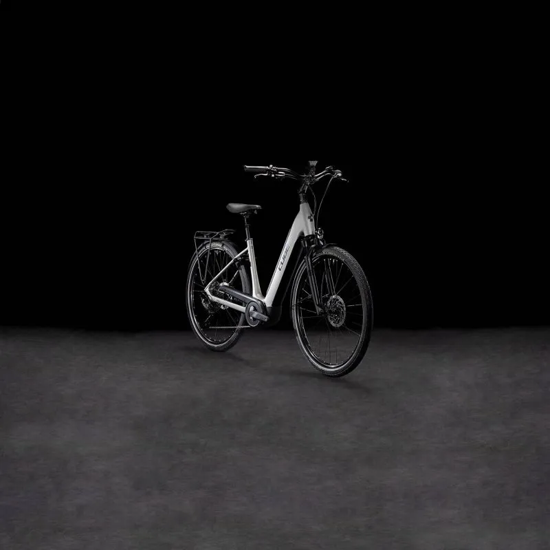 Cube Supreme Hybrid SLX 625 Easy Entry Electric Hybrid Bike 2026 in Grey/Lunar-6