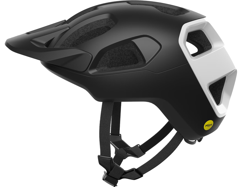 POC Cularis in Uranium Black Matt/Hydrogen White w. Logo-3