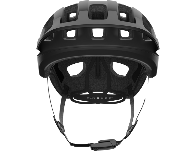 POC Cularis in Uranium Black Matt/Hydrogen White w. Logo-1