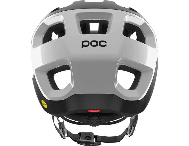 POC Cularis in Uranium Black Matt/Hydrogen White w. Logo-2