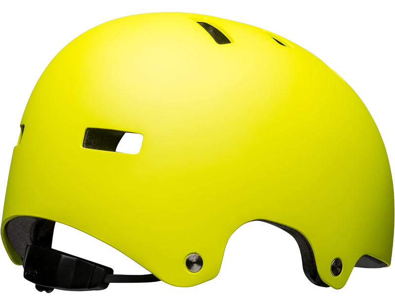 Bell Local BMX/Skate Helmet in Hi-Viz Yellow-4