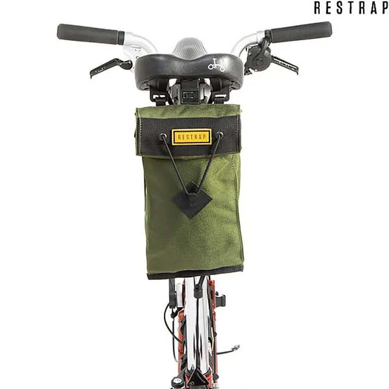 Restrap City Saddle Bag - Large in Olive-2