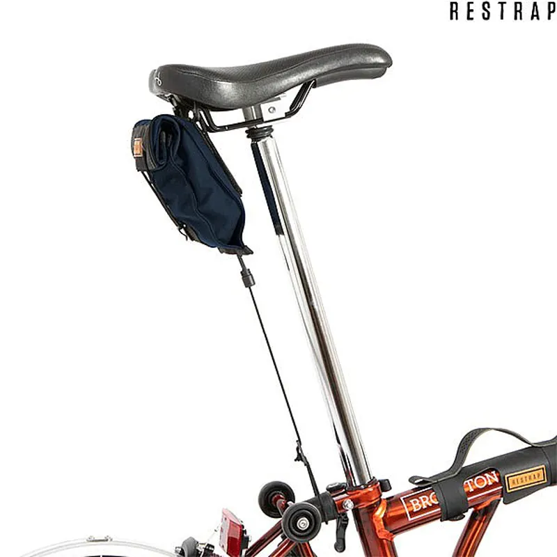Restrap City Saddle Bag - Small in Navy-1