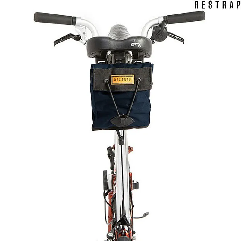 Restrap City Saddle Bag - Small in Navy-2